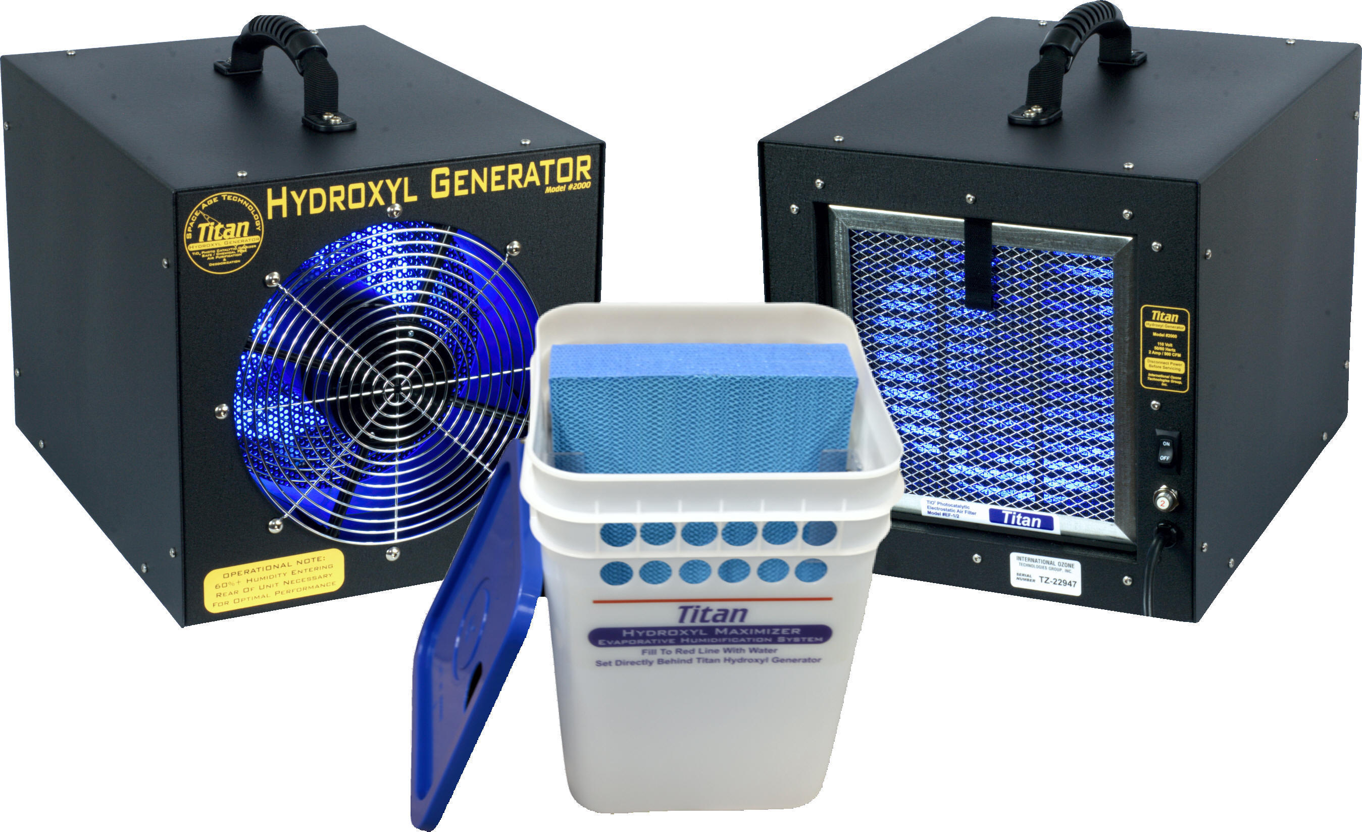 Titan 2000 Hydroxyl / Ionized Hydro-Peroxide Generator